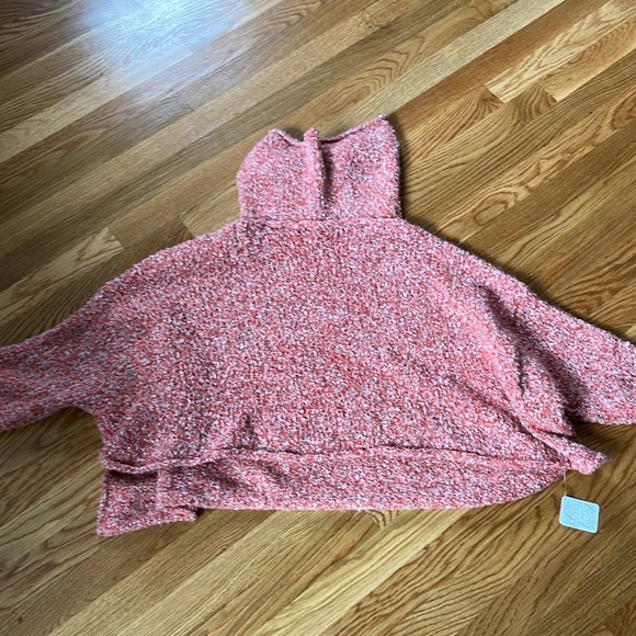 NWT Free People Bff Red Lotus sweater XS, Med, Lg - Picture 12 of 15